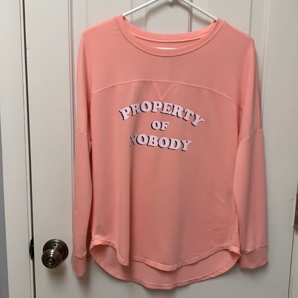 Long Sleeve Property of Nobody Medium (7-9)